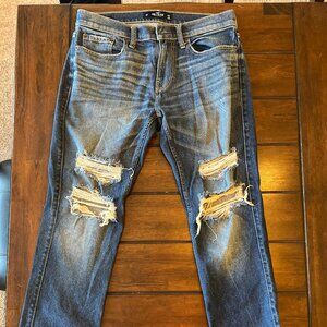 Frayed Hollister Jeans, 31*32